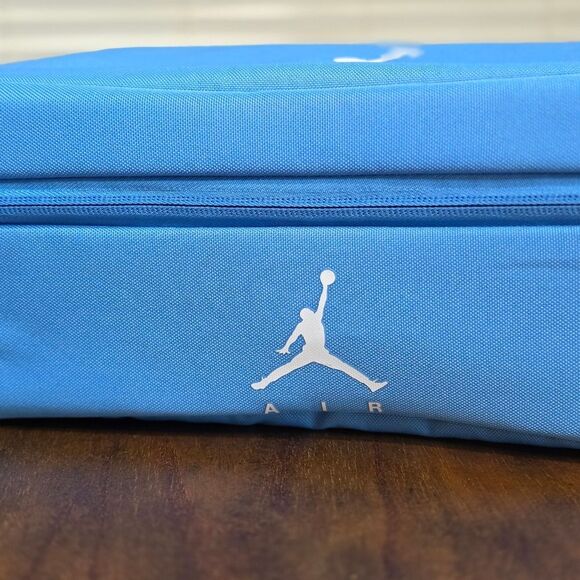 Nike Air Jordan UNC Shoe Bag Soft Case Universuty Blue Jumpman Zipper Closure LE - Picture 6 of 11